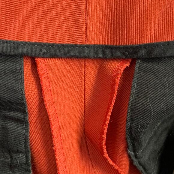 ACNE STUDIOS Size 34 Brick Polyester Cotton Twill Notch Lapel Wide Leg Suit - Picture 10 of 10